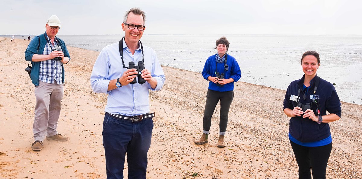 Plovers in Peril - MP asks visitors to respect their habitat