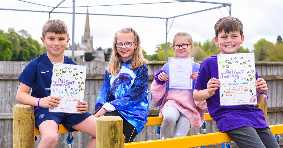 Snettisham students are proud in purple