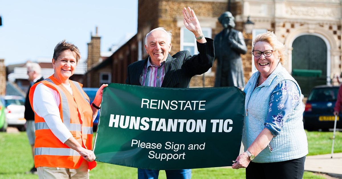 1,000 people support the re-instatement of Hunstanton’s staffed TIC