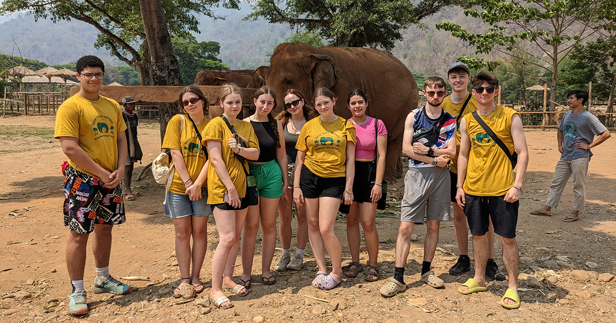 King's Lynn students make a difference in Thailand