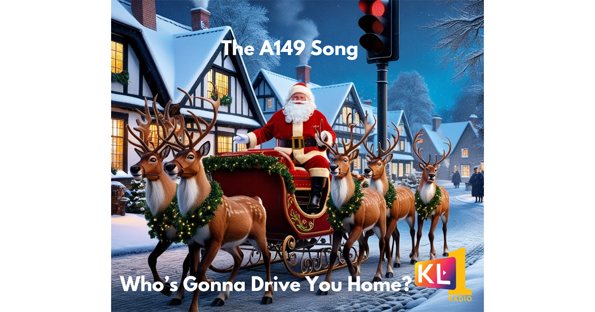 The A149 song - the  new release from local radio newsreader and songwriter Sharon Coles