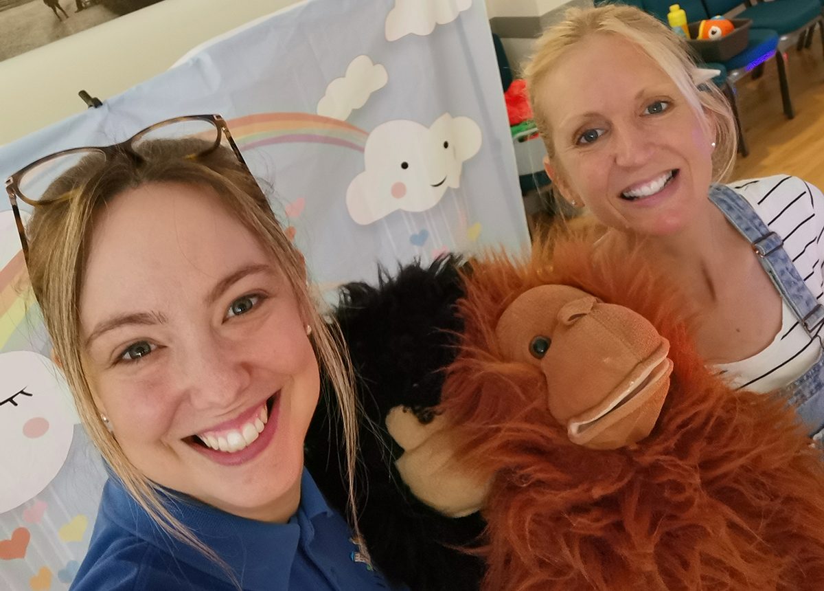 Teaming up for tots at Dersingham Village Centre