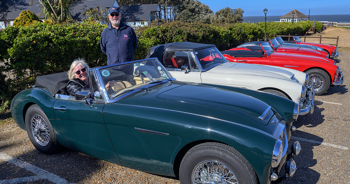 Hunstanton Lifeboat Station welcomes Austin Healey owners