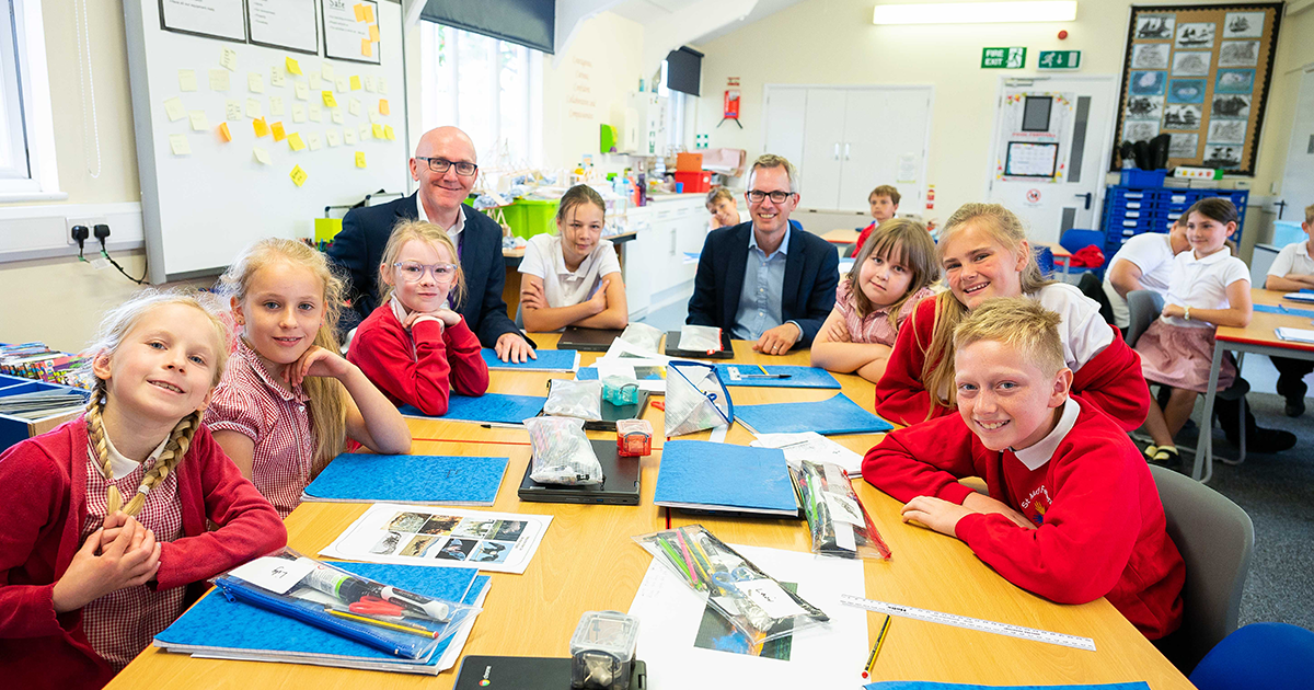 MP's Question Time at West Norfolk School