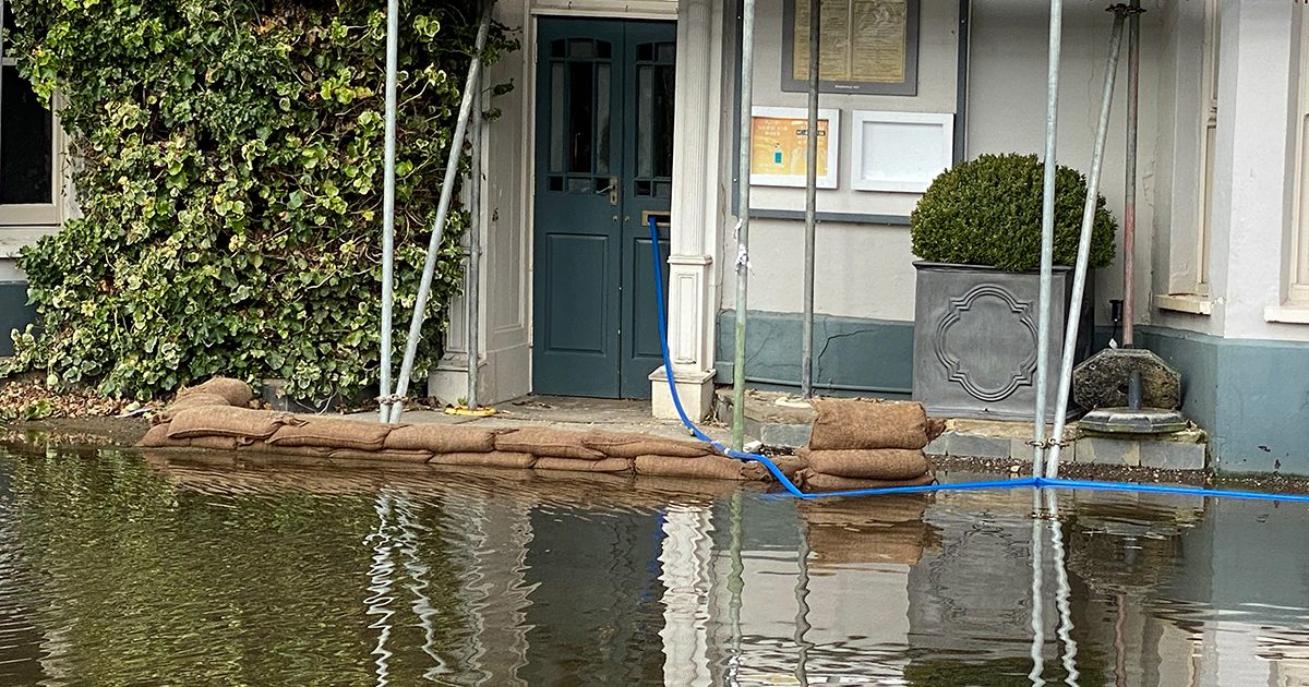 No time for complacency about flooding