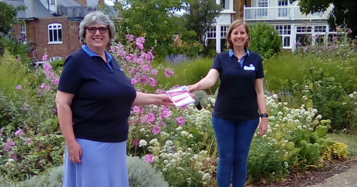 Carol presented with leadership qualification