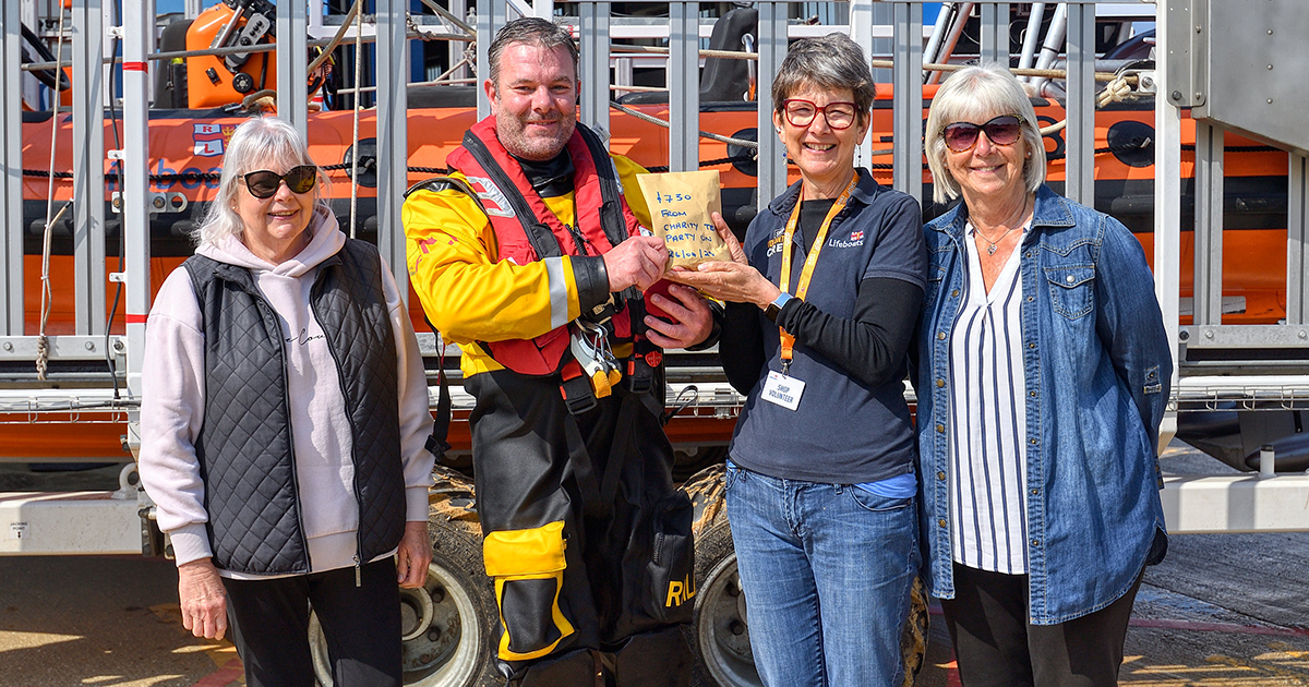 Tea Party for RNLI Raises £750