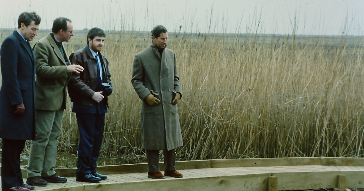 Norfolk Wildlife Trust is delighted to have patronage of His Majesty, King Charles lll