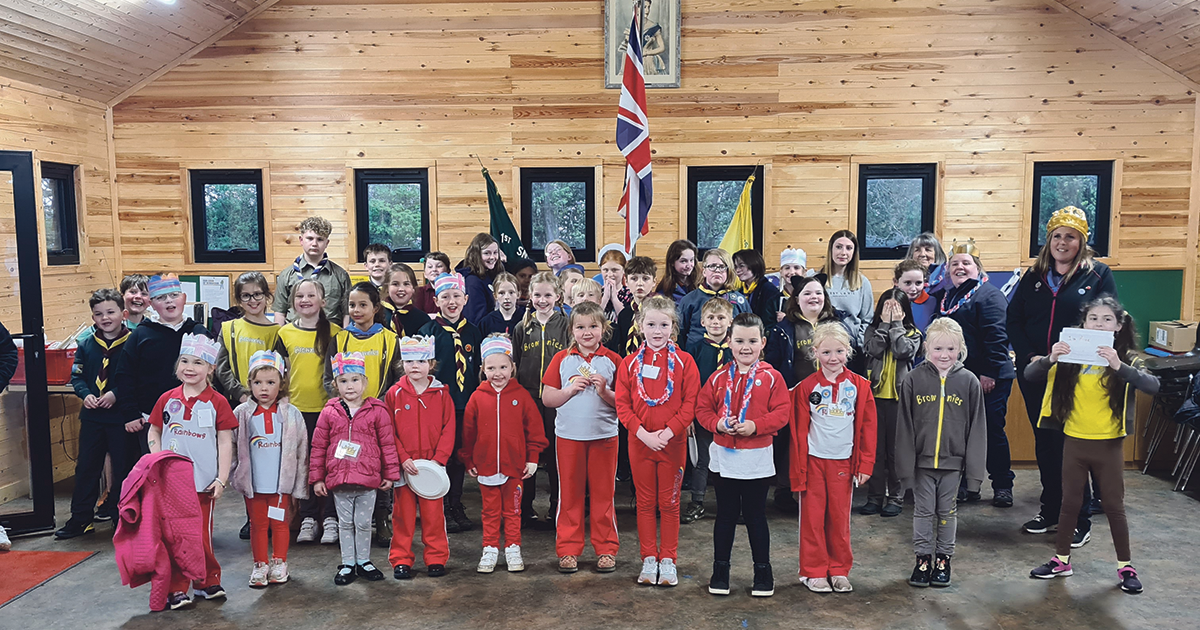 Snettisham Guide & Scout groups come together to Celebrate the Kings Coronation