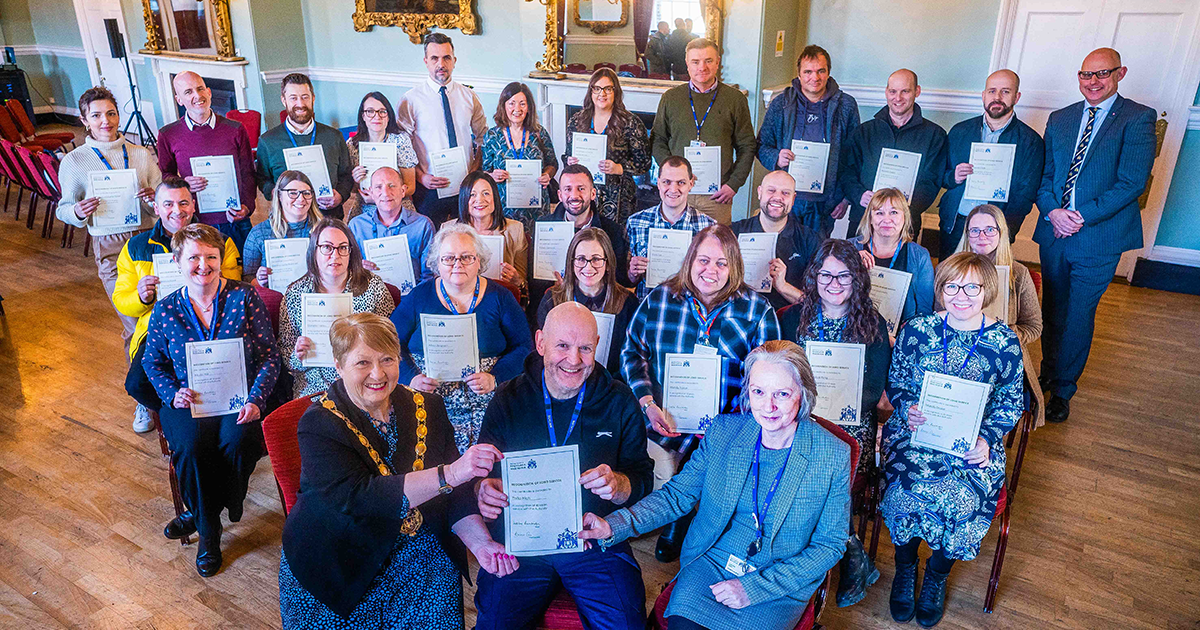 Long service awards for council's staff