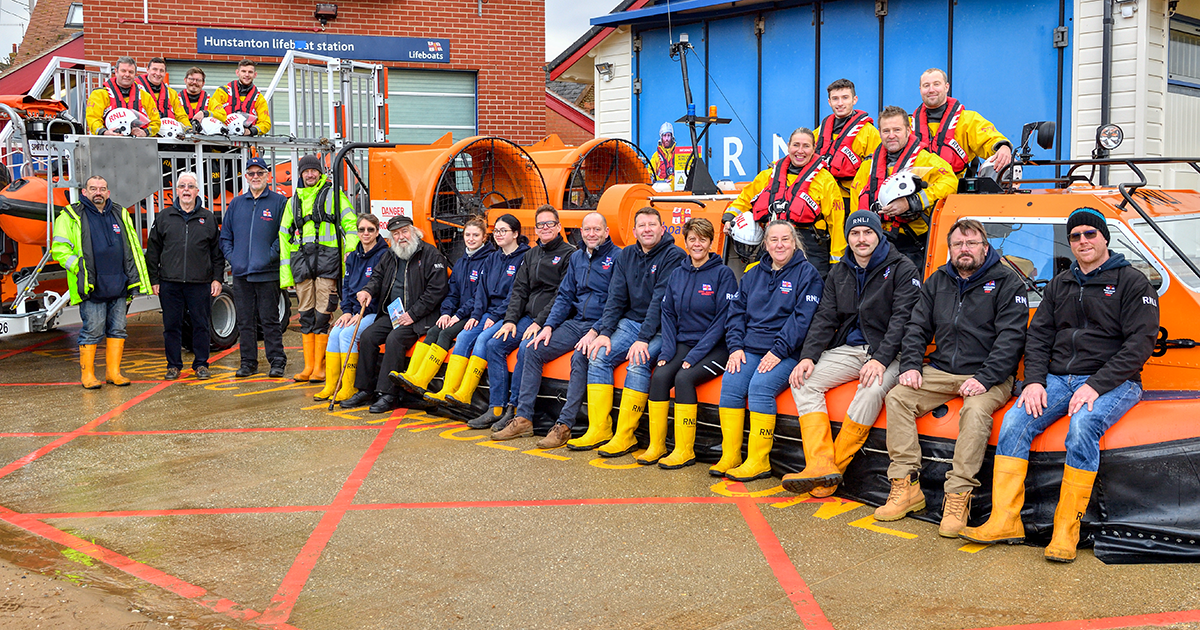 Hunstanton Lifeboat Station's remarkable work revealed at open evening