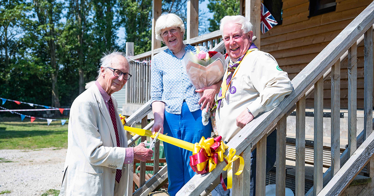 Joyful celebrations as Snettisham Scout Hall is officially opened