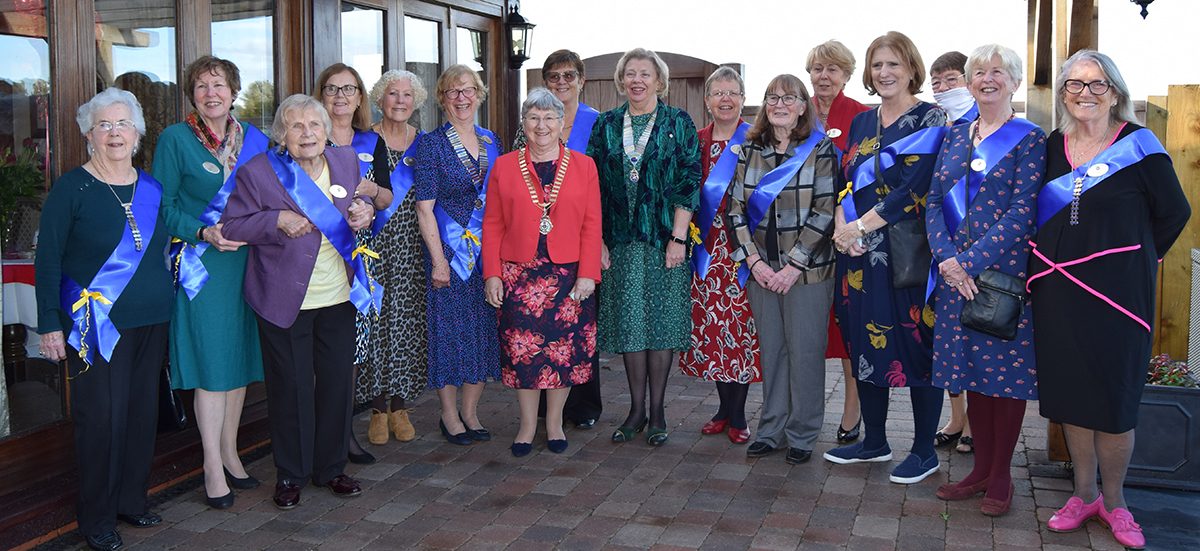 Coral Campbell takes the Chair at Inner Wheel District 8’s Rally
