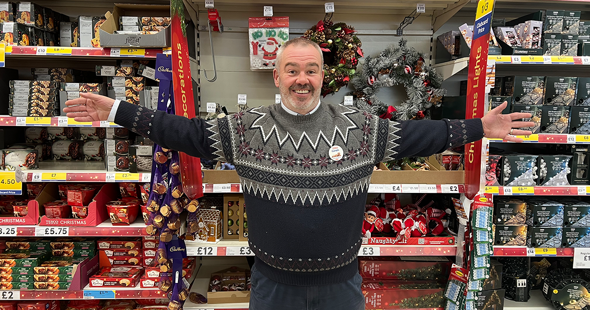 Win a a £50 Tesco Christmas Hamper