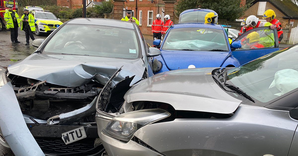 Hunstanton’s Sandringham Road is the scene of another serious crash