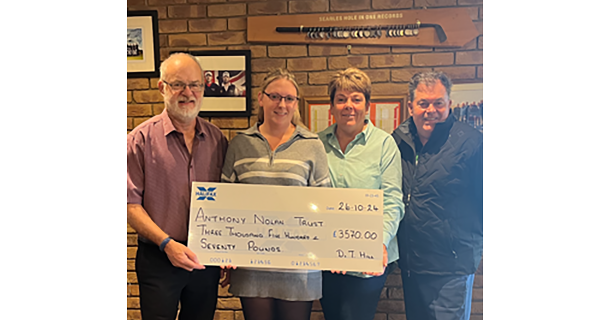 Golf tournament raises over £3.5K for the Anthony Nolan Charity