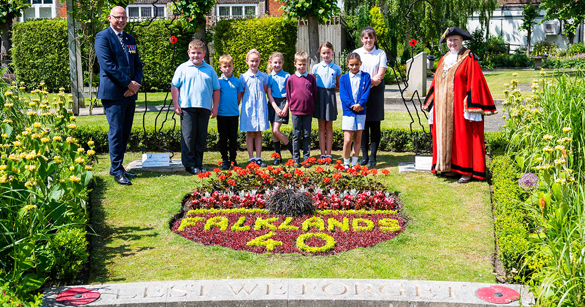 Falklands liberation commemorated 40 years on