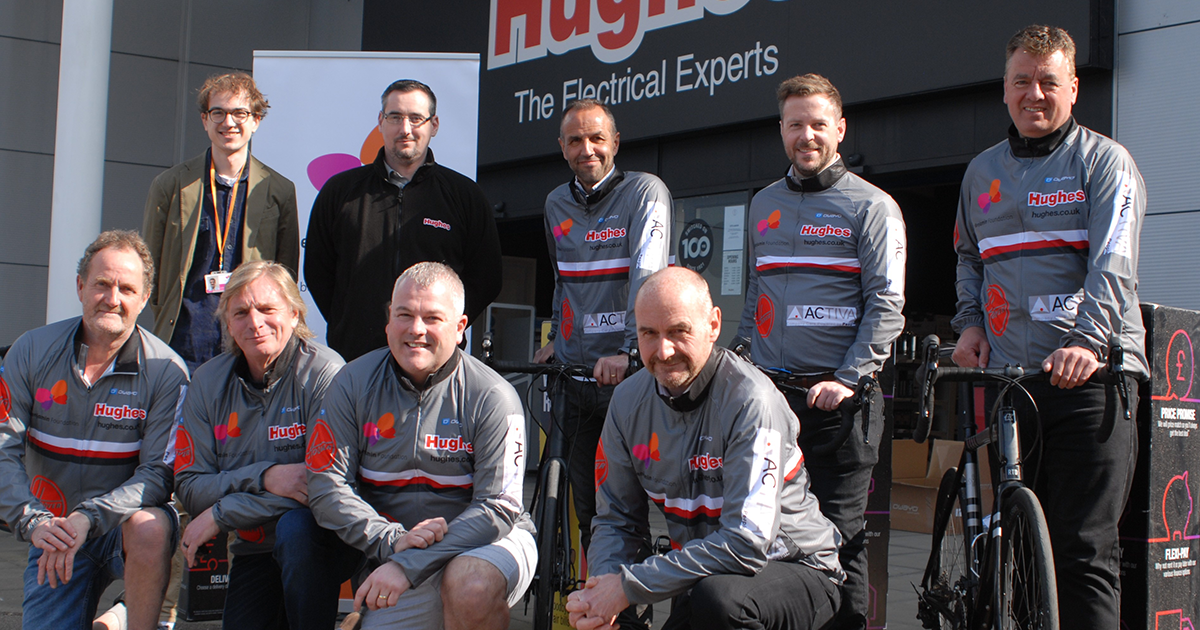Hughes cyclists to tackle 450 miles in five days