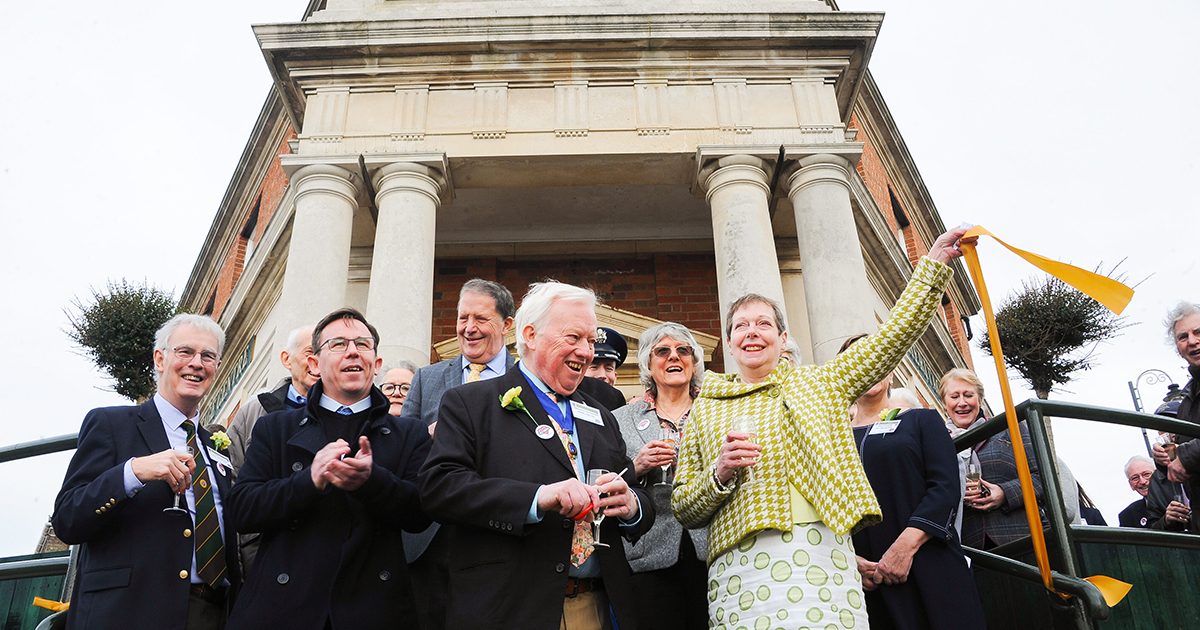 Hunstanton Heritage Centre’s official opening in former bank building