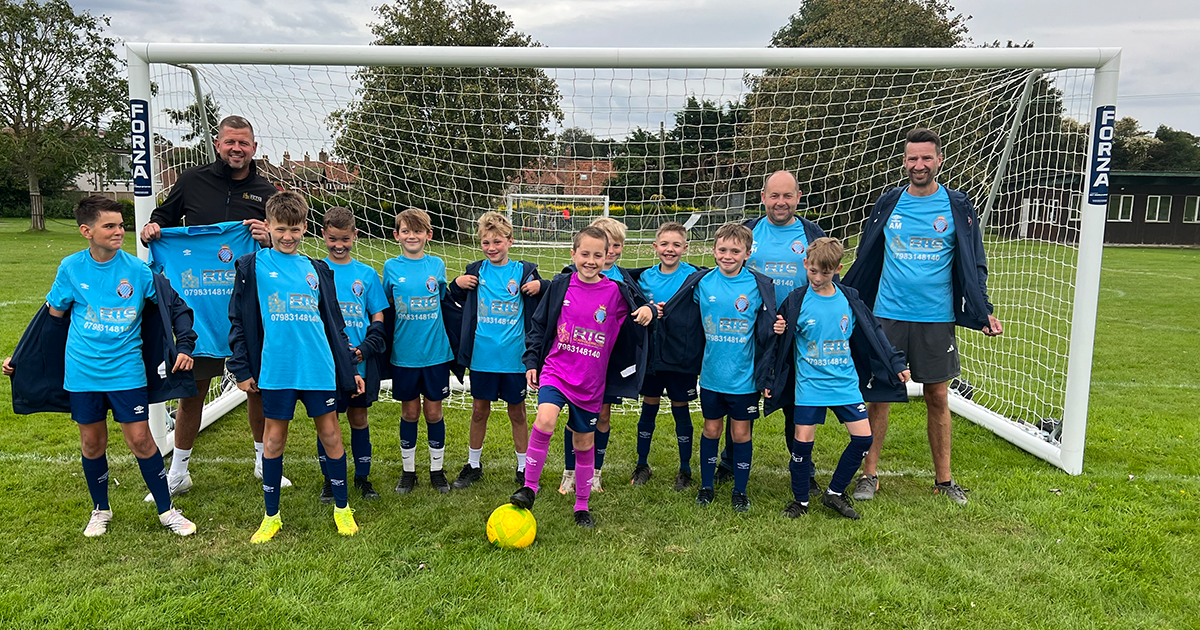 Docking FC under 11 squad have a new sponsor ahead of new season