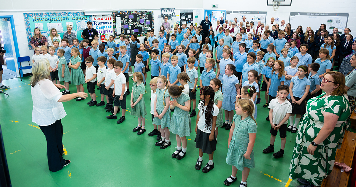 New anthem for West Norfolk school