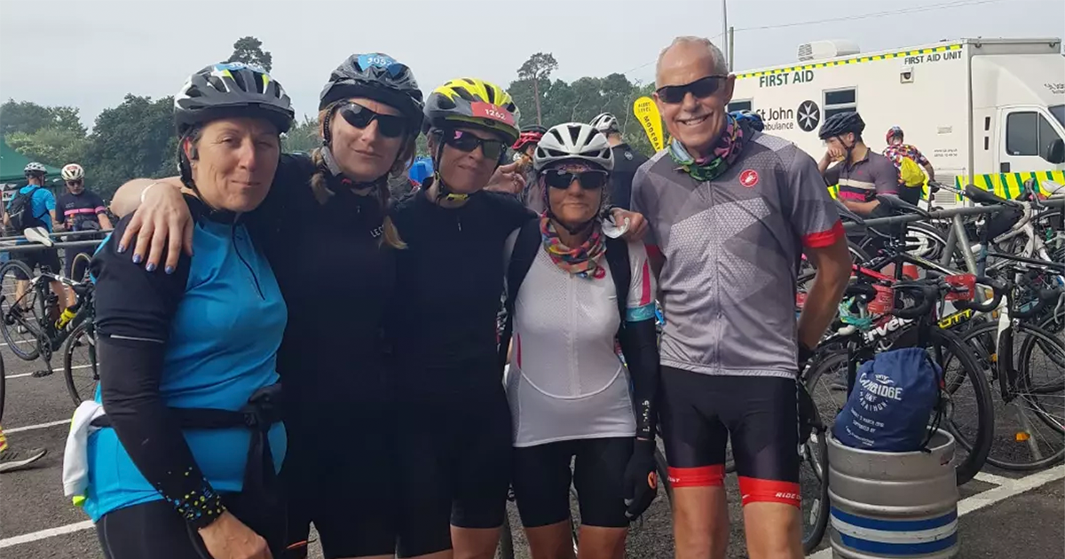 King’s Lynn parkrunners swap their trainers for bikes for the British Heart Foundation