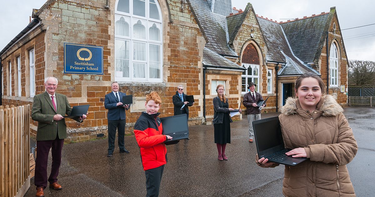 Generous gift for returning school children