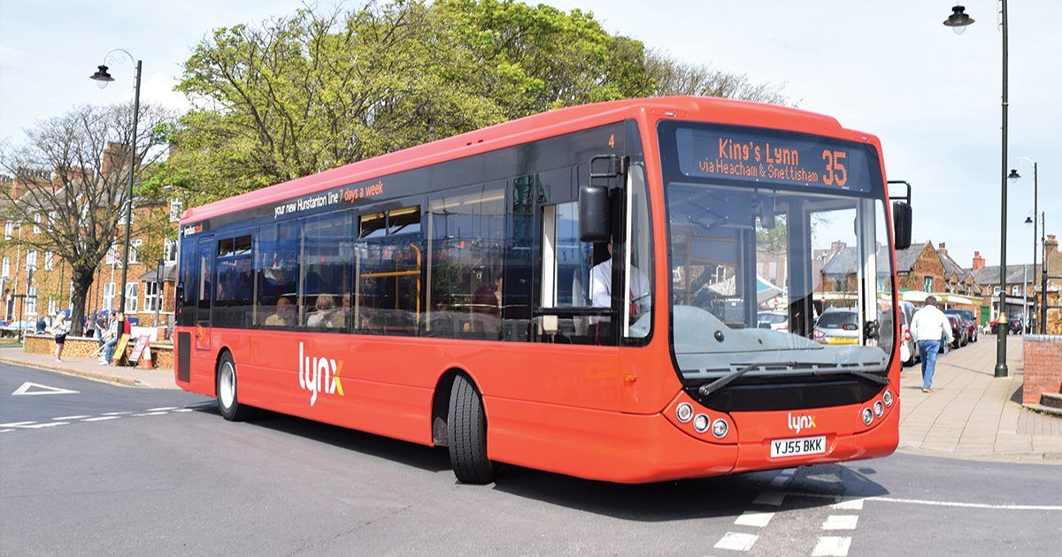 Lynx Bus Covid-19 timetables (Monday 30th March until further notice)