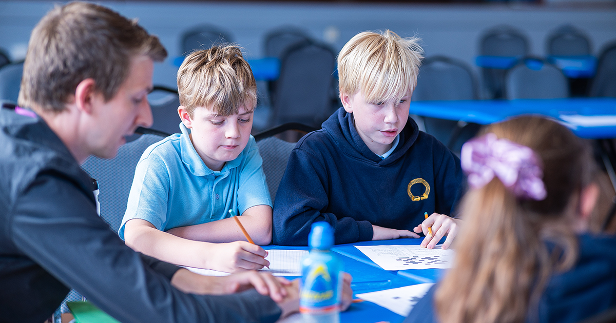 Primary Pupils Team Up for Maths Challenge at Springwood