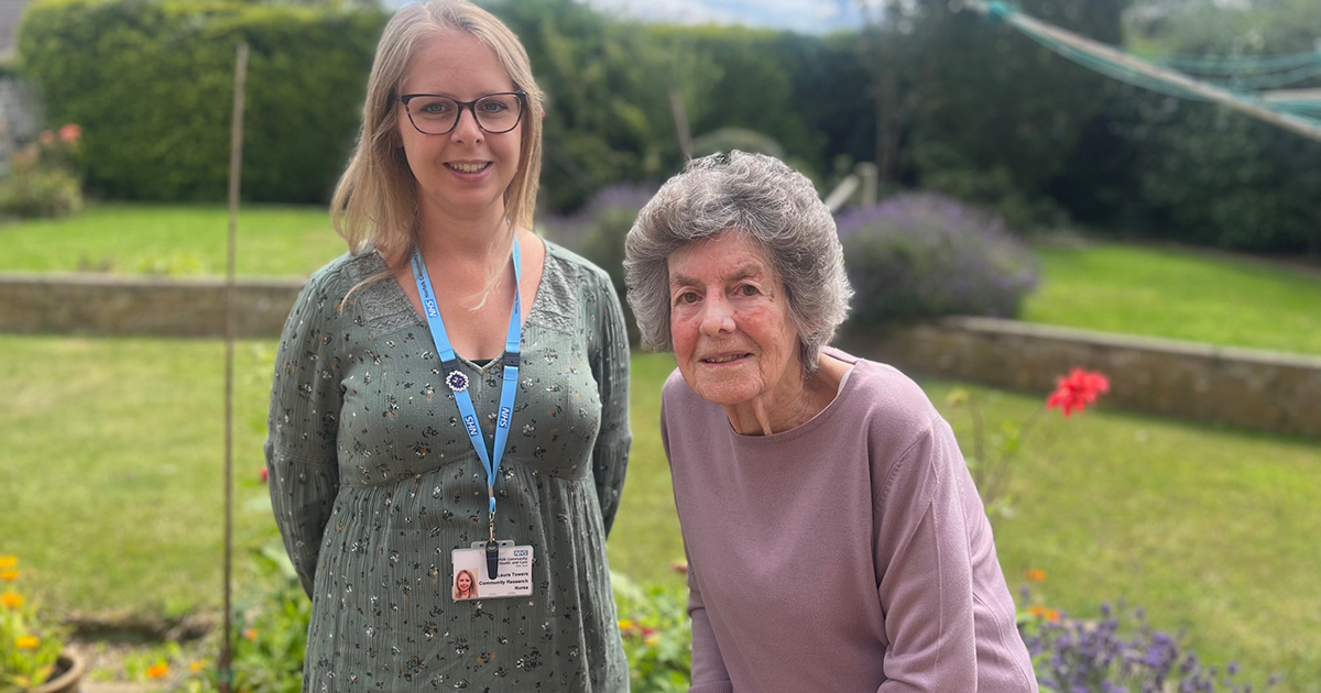 West Norfolk patient Monica is the first recruit in chronic wound study