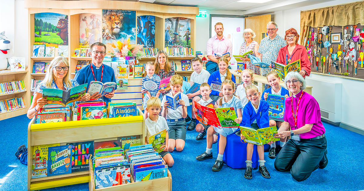 A Special Blessing for Our New Library