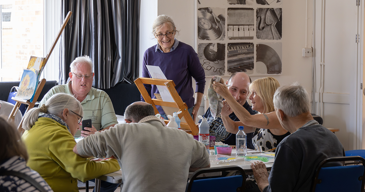 Crafts and Hobbies club for those with and without disabilities
