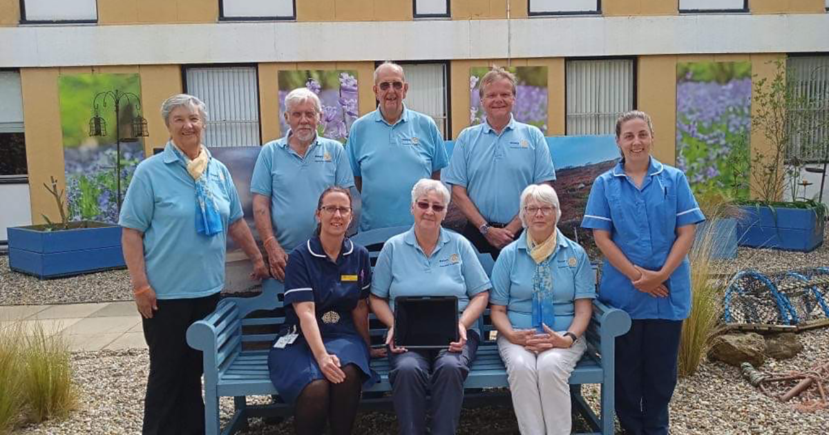 Rotary Club’s bra day supports the QEH Breast Care Unit