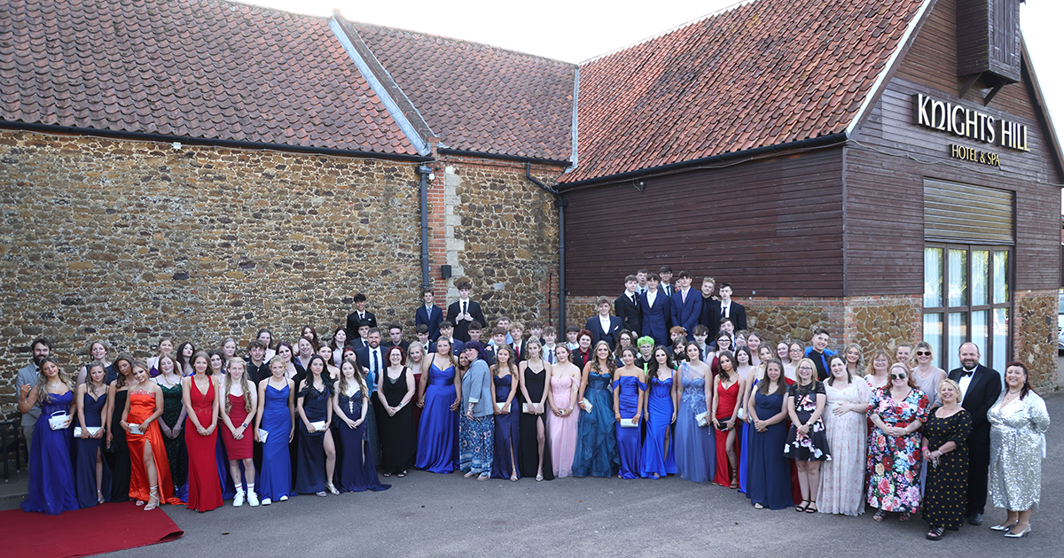 From Ball Gowns to Buses: Smithdon Leavers Celebrate in Style