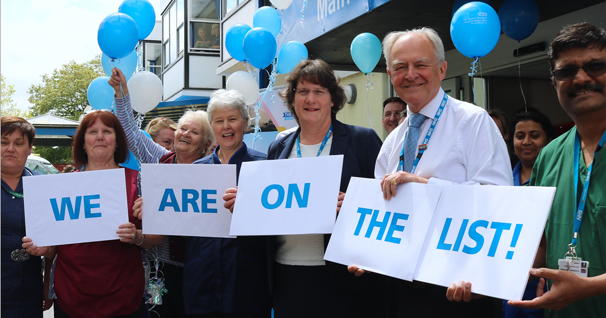 A new hospital will be built to replace the existing QEH