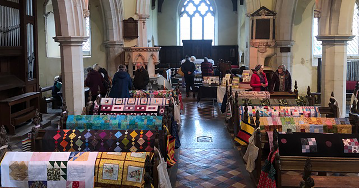 ‘Let’s Give a Giant Quilt Hug’ launch