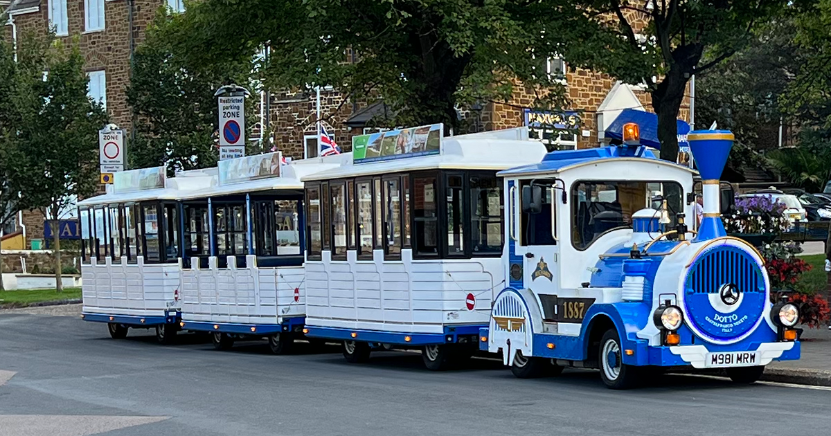 Resort's new land train is named after Richard Searle