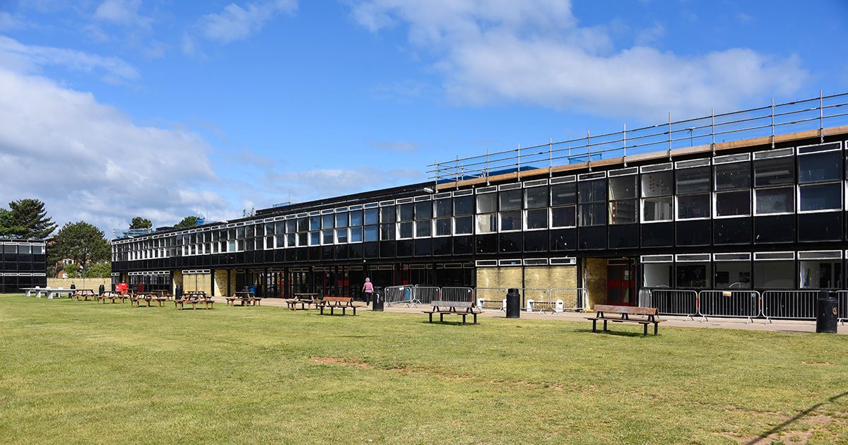 Smithdon High undergoes lockdown makeover
