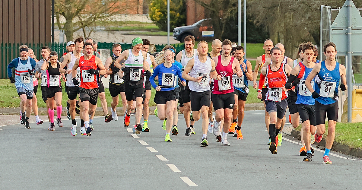 RAF Marham Once Again Hosts The Marham Flyers New Years Eve 10K
