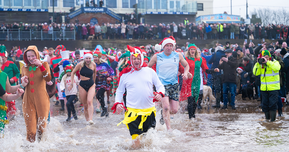 Splish Splash Splosh, Record Turnout for Xmas Day Swim