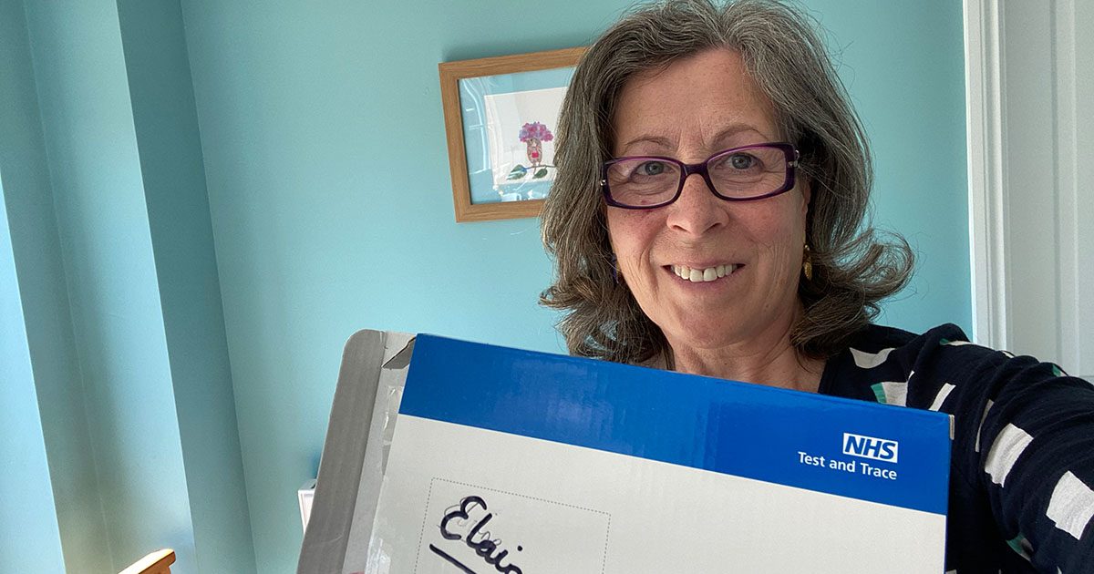 Free rapid lateral flow tests for people to collect and use at home
