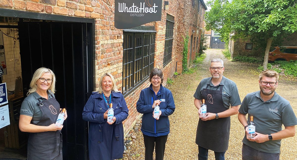 The Norfolk Hospice launches gin with WhataHoot