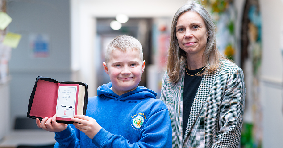 Special presentation at Sandringham House