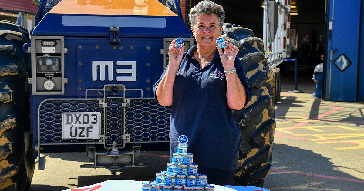Hunstanton RNLI supporters collect nearly half a tonne of 5ps in Bettys Pots