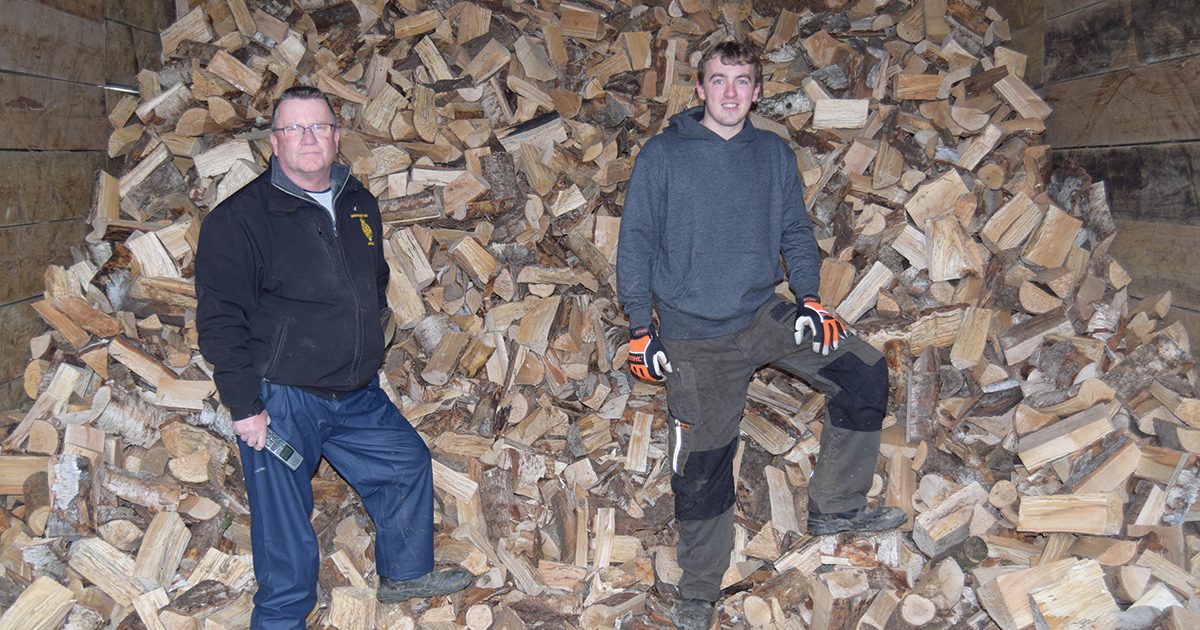 Heating with wood