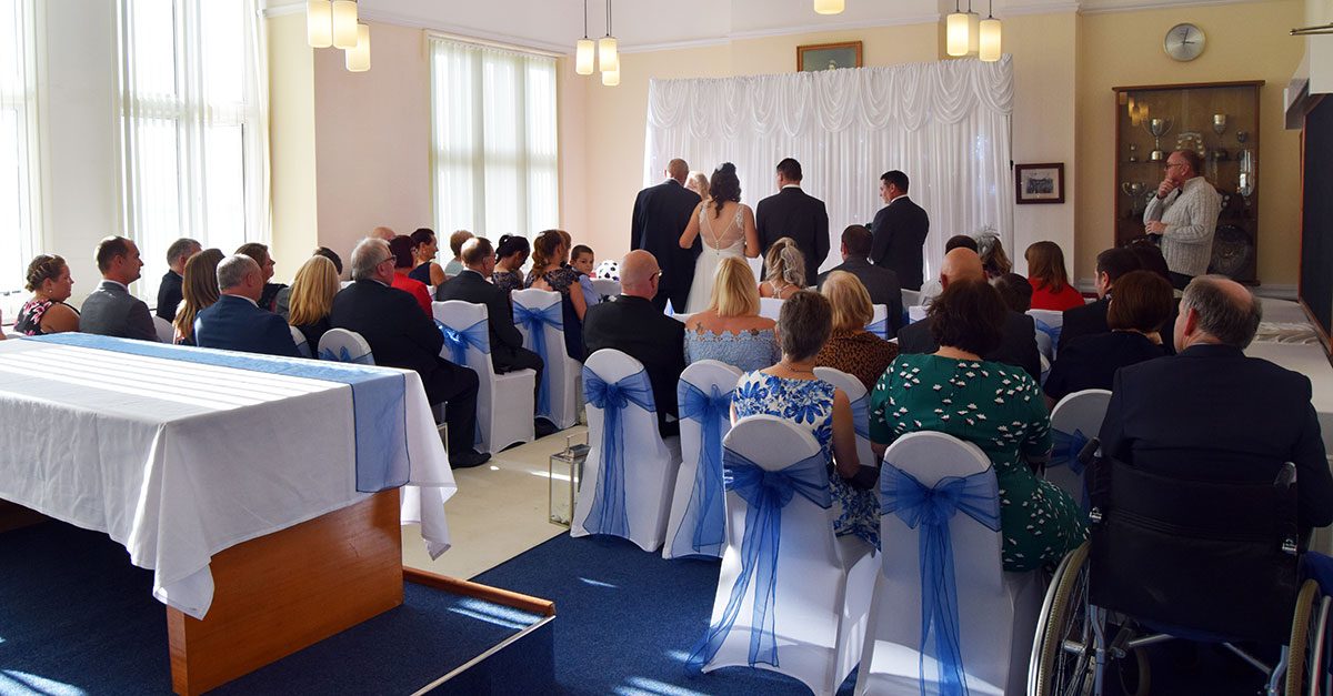 Wedding bells at Hunstanton Town Hall