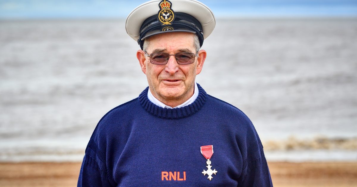 'A fantastic day' - RNLI volunteer receives his MBE