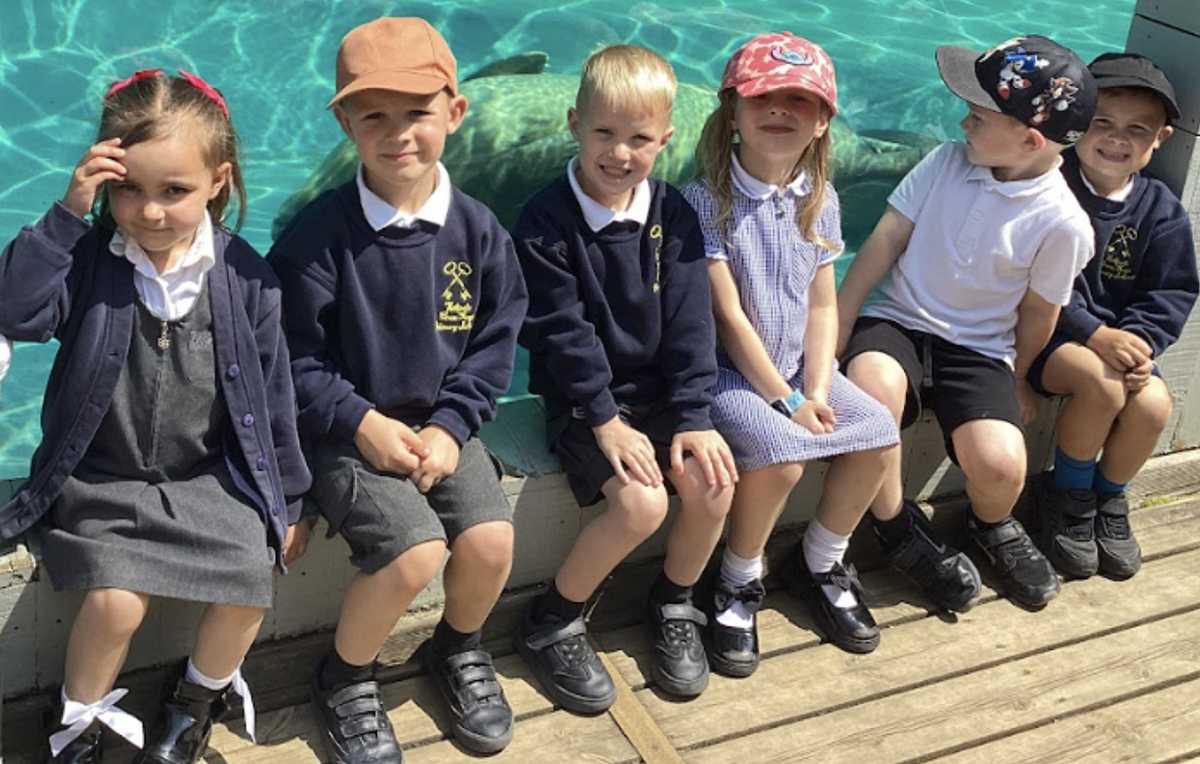 Pupils head under the sea
