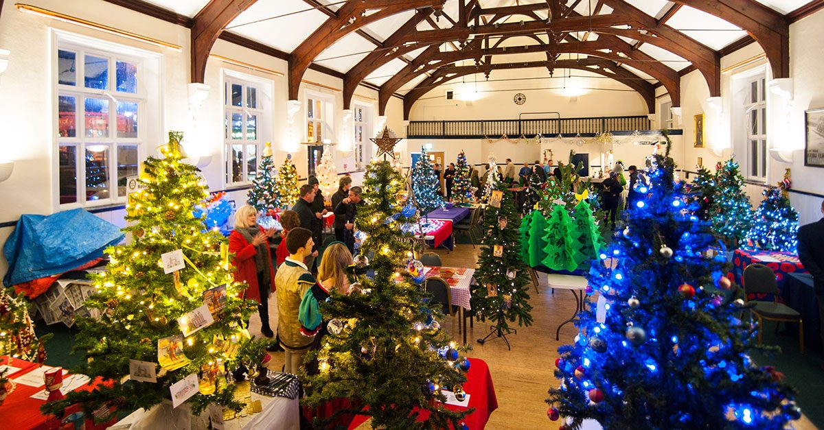 Hunstanton’s Christmas trees shine bright