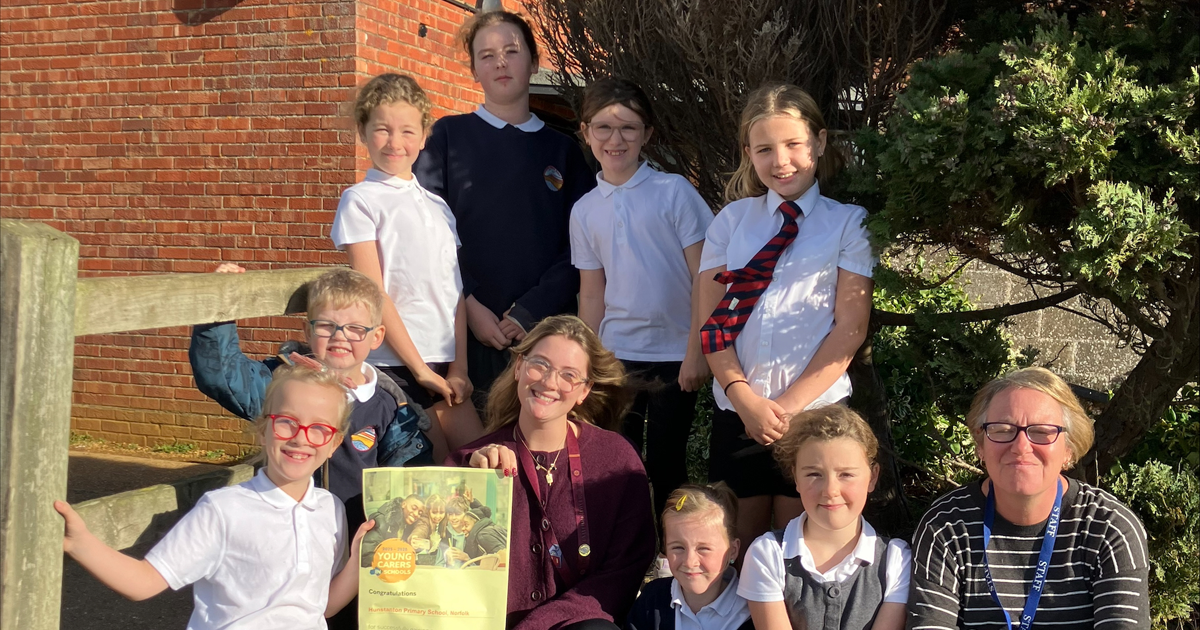 School wins award for supporting young carers